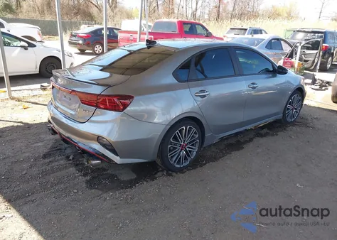 2022 Kia Forte Gt z USA, uszkodzony, nr VIN 3KPF44AC0NE476973